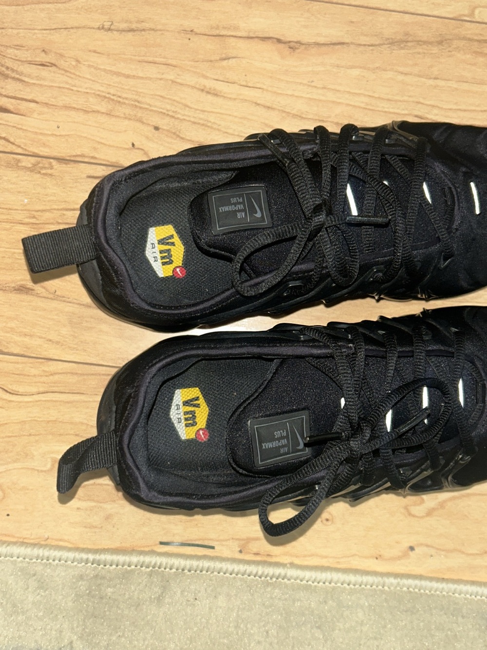 Nike Black VaporMax Plus Men's Sneakers